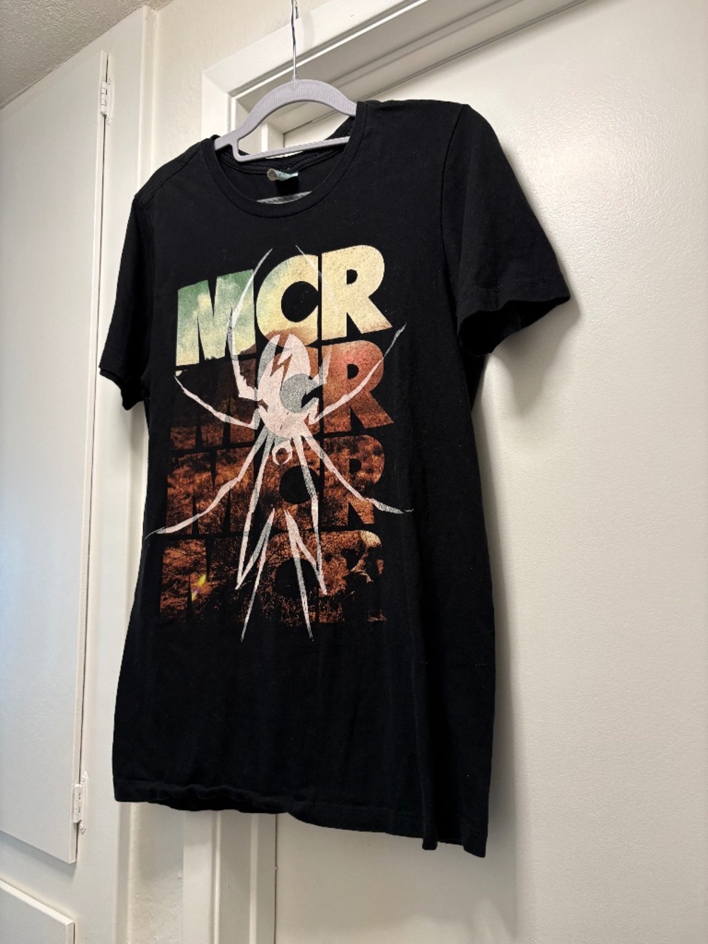 My Chemical Romance band shirt with spider - size small